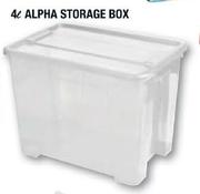 Alpha 4ltr Storage Box