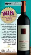 Lomond Syrah -750ml