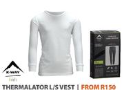 K-Way Kids Thermalator L/S Vest