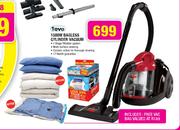 Tevo 1500 W Bagless Cylinder Vacuum