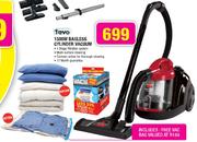 Tevo 1500W Bagless Cylinder Vacuum