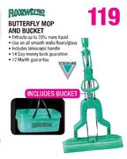 Floorwiz Pro Butterfly Mop & Bucket