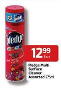 Pledge Multi-Surface Cleaner Assorted-275ml Each