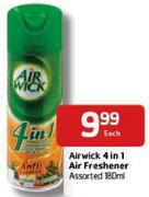 Airwick 4 in 1 Air Freshener-180ml Each