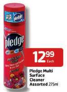 Pledge Multi Surface Cleaner-275ml Each