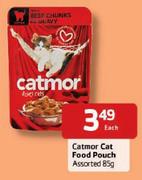 Catmor Cat Food Pouch-85g Each
