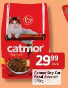 Catmor Dry Cat Food-1.75Kg Each