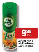 Airwick 4 in 1 Air Freshener Assorted-180ml Each