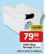 Addis Clear Storage-28Ltr