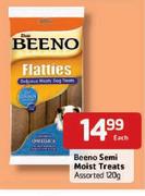 Beeno Semi Moist Treats-120g Each