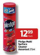 Pledge Multi Surface Cleaner Assorted-275ml Each