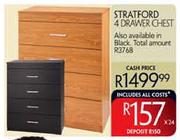 Stratford 4 Drawer Chest