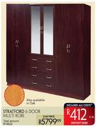 Stratford 6 Door Multi Robe