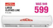 Retractaline Large Clothes Line