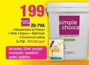 Simple Choice PVA-20Ltr