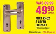 Fort Knox 2 Lever Lockset-Per Set