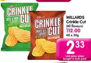Willards Crinkle Cut-30g