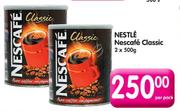 Nestle Nescafe Classic-2X500g Per Pack