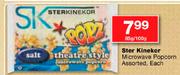 Ster Kinekor Microwave Popcorn-85gm/100gm Each