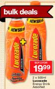 Lucozade Energy Drink-2 x 500ml