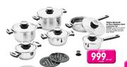Tissoli Bekaline 16 Piece Stainless Steel Cookware Set-Per Set