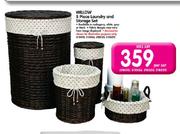 Willow 5 Piece Laundry And Storage Set-Per Set