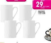 New Bone Coffee Mug-4 Pack