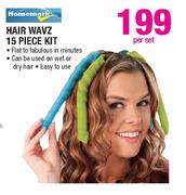Homemark Hair Wavz 15 Piece Kit-Per Set