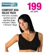 Homemark Comfort Bra Value Pack-Per Pack