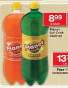 Planet Soft Drink Assorted-2L Each