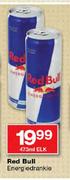 Red Bull Energiedrankie-473ml Elk