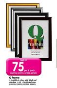 Q Frame-Per 2 Pack