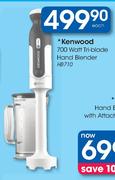 Kenwood Tri-Blade Hand Blender-700W(HB710)
