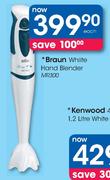 Braun White Hand Blender(MR300)