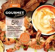 Gourmet Sosaties Freshly Prepared Marinated Beef-100g