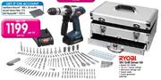 Ryobi 18V Drill Driver Kit(CD-1860K)-Per Kit