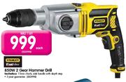 Stanley Fatmax 850W 2 Gear Hammer Drill-Each