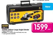 Stanley Fatmax 2200W 230mm Large Angle Grinder(FME841K-QS)-Each