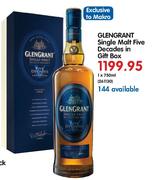 Glengrant Single Malt Five Decades In Gift Box-1X750ml