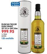 Duncan Taylor Glen Grant 20 Yo In Gift Tube-1X750ml