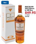 Macallan 1824 Sienna In Gift Box-1X750ml