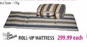 Camp Comfort Roll-Up Mattress-each