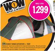 Camp Master Family Dome Extention + Tent