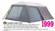 Camp Master Lagoona Cabin 6 Tent-520cm x 350cm x 205cm (H)