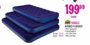 Camp Master Single Airbed Flocked-each
