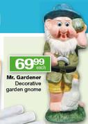 Mr. Gardener Decorative Garden Gnome Each 