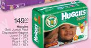 Huggies Gold Jumbo Pack Disposable Nappies-Per Pack