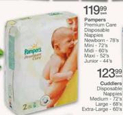 Pampers Premium Care Disposable Nappies-Per Pack