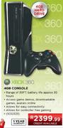 XBox 360 4GB Console 
