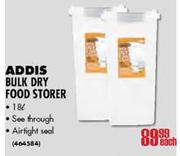 Addis Bulk Dry Food Storer-18l